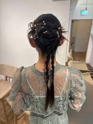 ロング ️韓国ヘア／レイヤー カットYūka❤️のヘアスタイル