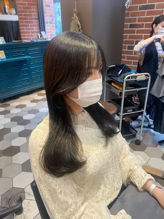 ロング 髪質改善韓国レイヤー SHIORI🦋のヘアスタイル