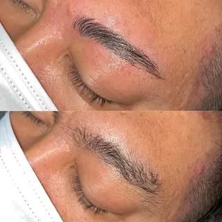 パーマ メンズ アイブロウ Mumu眉毛,ネイル モデル募集中🪄のネイルデザイン