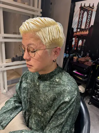 ショート カラー メンズ 似合う髪型が 分からない方へのヘアスタイル