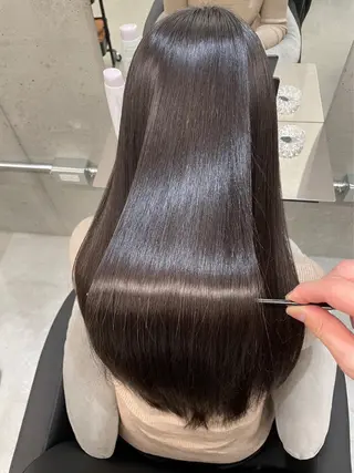 ロング 韓国レイヤー🇰🇷 ReLien西大寺店のヘアスタイル