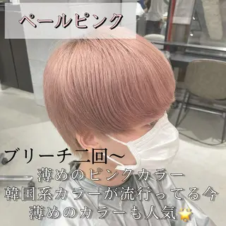 カラー TELA HAIR 副代表RIKUのヘアスタイル