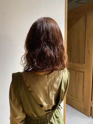 ショート パーマ レイヤー/大人ボブ 渡邉【日吉美容室】のヘアスタイル