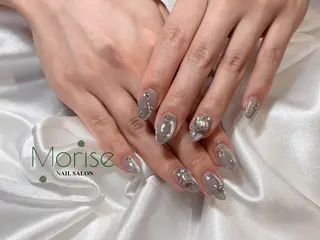 ネイル MoriseNail Jr研修💜はるかのネイルデザイン