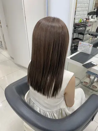 ロング 縮毛矯正指名No.1 艶カラー/SHIMAのヘアスタイル