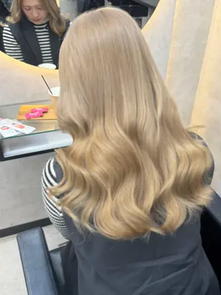 ロング 垢抜け🪄透明感✨ ブリーチ特化のヘアスタイル