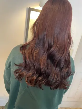 ロング カラー 藤倉なつみ /玉造のヘアスタイル