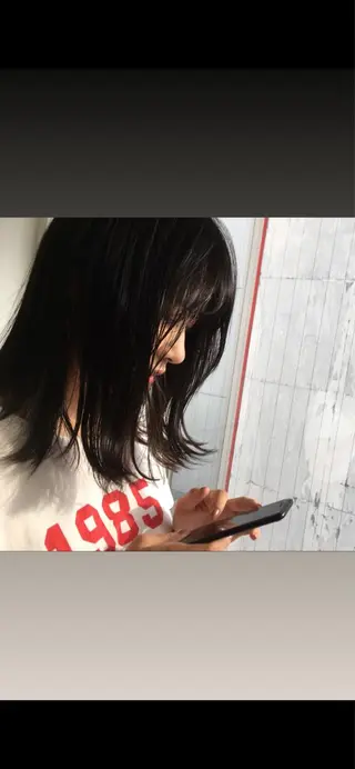 セミロング お気軽にどうぞ ✩☪︎⋆｡IZUMIのヘアスタイル