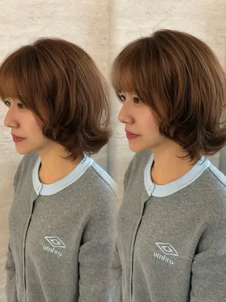 パーマ 本場韓国ヘア特化 아이비/Aibiのヘアスタイル
