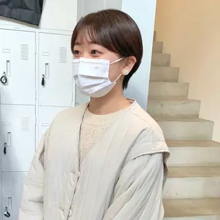 ショート aoi /パーマ /まるみショートのヘアスタイル