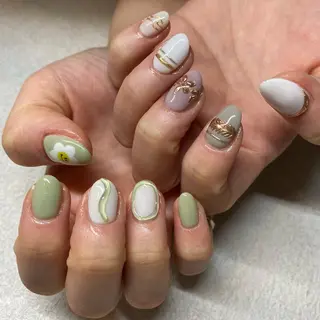 ネイル NORA nail UMEDA MAIのネイルデザイン