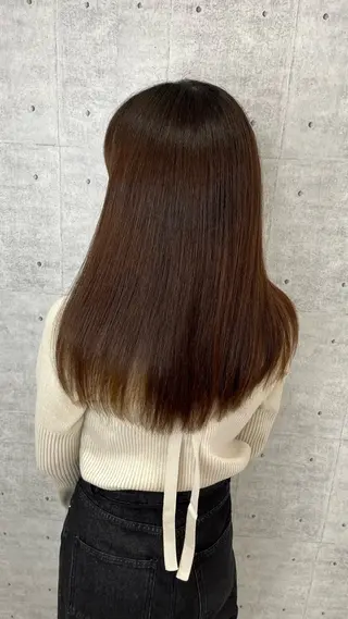 セミロング カラー 【メンズパーマ✨️ 髪質改善矯正】岩城のヘアスタイル