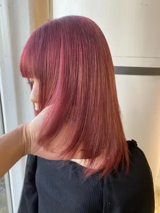 ミディアム カラー welring hair salonのヘアスタイル