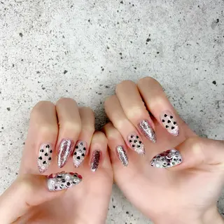 ロング カラー パーマ ヘアアレンジ メンズ キッズ ネイル マツエク・マツパ Salon Ｋのネイルデザイン