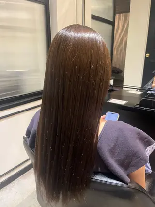 ロング カラー Cadre新小岩🫧 栗原葵のヘアスタイル
