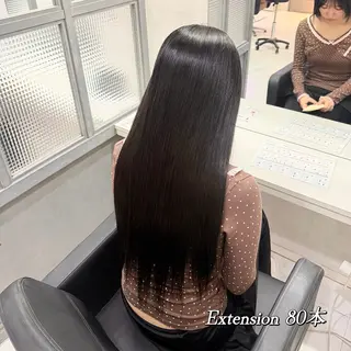 ロング 🦋REISA🦋 エクステ×ハイトーンのヘアスタイル