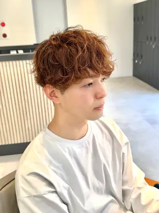 メンズ SNSモニター募集！ くせ毛特化/大村のヘアスタイル