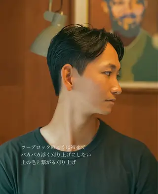 メンズ メンズ似合わせ タチカワユウキのヘアスタイル