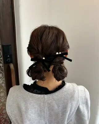 ロング ヘアアレンジ ♡Yusa 【モデル様募集停止】のヘアスタイル