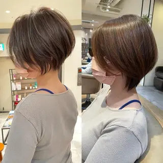 ショート 大人ショート特化/ カットモデル/表参道のヘアスタイル