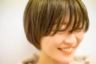 ショート カラー 💘透明感カラー💘 沖本 将宏のヘアスタイル