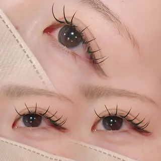 マツエク・マツパ LaBless/ saki束感まつげのマツエク・マツパデザイン