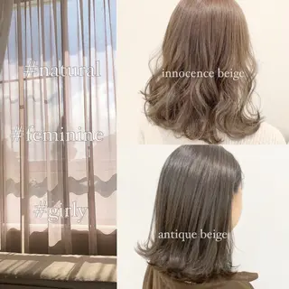 ミディアム カラー パーマ ヘアアレンジ 💖艶と似合わせ💖 カラーカット💖のヘアスタイル