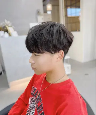 パーマ メンズ XELM高崎 🤍Kyokaのヘアスタイル