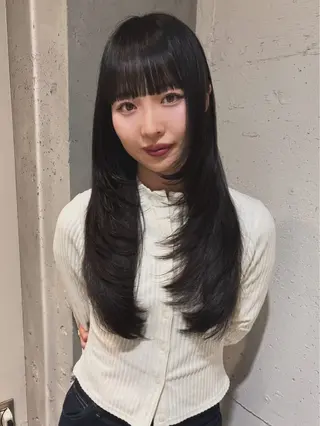ロング Juna✂️ レイヤー / ボブのヘアスタイル