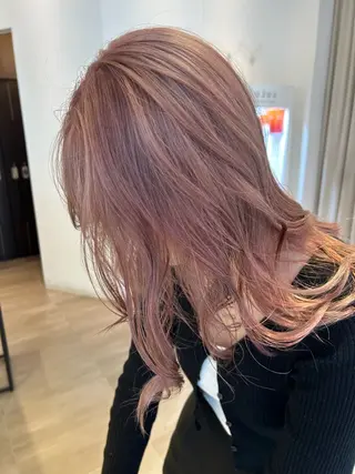セミロング 🕯透明感カラー／ 似合わせレイヤー🎀のヘアスタイル