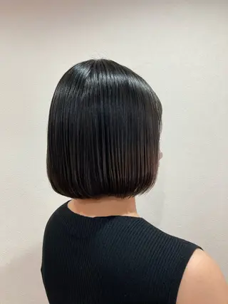 ミディアム Annon プライベートサロンのヘアスタイル
