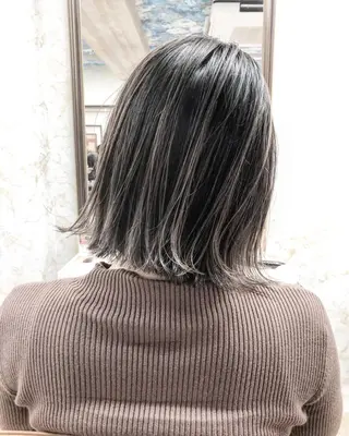 ミディアム TAKU 美容師のヘアスタイル