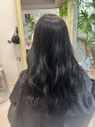 カラー 晶／艶髪カラー ／トリートメントのヘアスタイル
