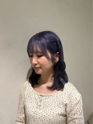 カラー 聖羅/ワンホンヘア /艶カラーのヘアスタイル