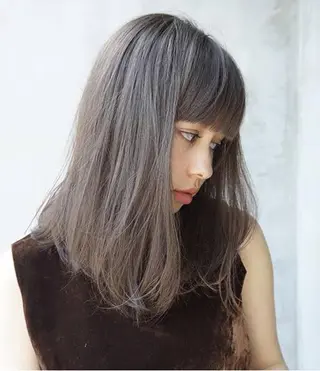 セミロング TARO／ツヤ髪・ ブリーチ毛矯正特化✨のヘアスタイル