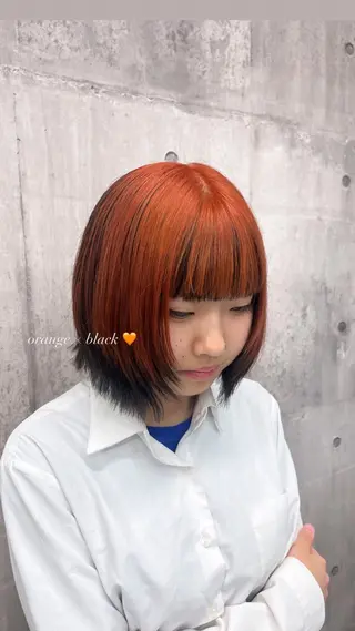ショート カラー ハイトーン/ゆるふわ 🧚𖥔ׁTOMO♡のヘアスタイル