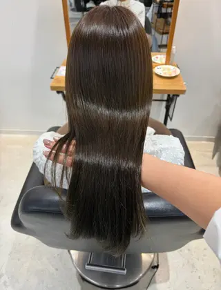 ロング かおり/似合わせ/ 透明感カラーのヘアスタイル