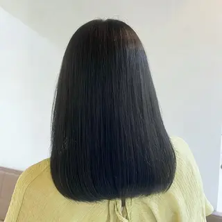 ミディアム 韓国／カラー／ レイヤー🍒Rinoのヘアスタイル