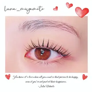 マツエク・マツパ まつ毛カールLuna心斎橋店所属・まつ毛カールLuna 心斎橋のマツエク・マツパデザイン