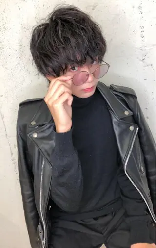 カラー パーマ メンズ KAEDE🎀 縮毛矯正＆パーマ特化のヘアスタイル