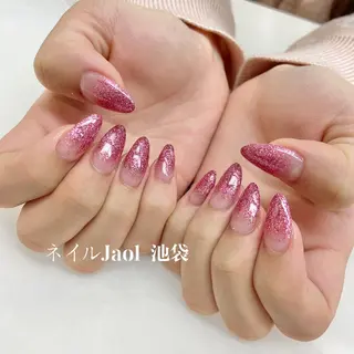 セミロング ネイルJaol 池袋のネイルデザイン