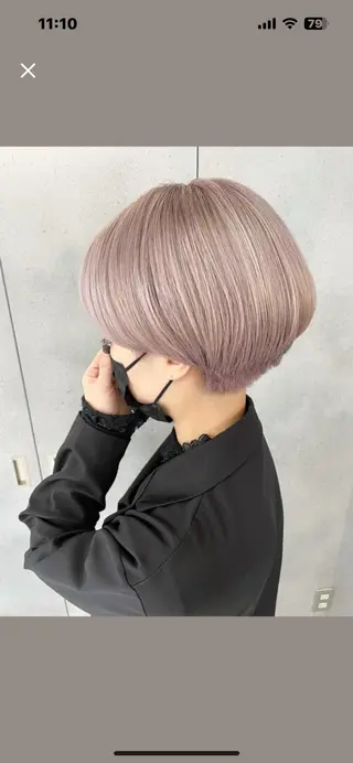 ショート 透明感カラー / Rio👶🏻💞のヘアスタイル