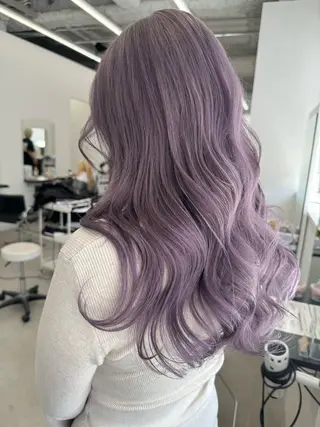 ロング カラー 服部 しおんのヘアスタイル