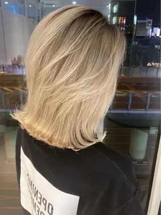 ミディアム カラー welring hair salonのヘアスタイル