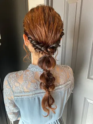 ヘアアレンジ louwe 武藤幸世のヘアスタイル