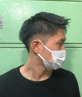 メンズ 渋谷/フェード/ 國分 翔のヘアスタイル