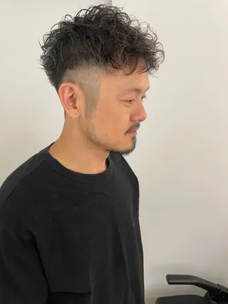 メンズ 本間 かえでのヘアスタイル