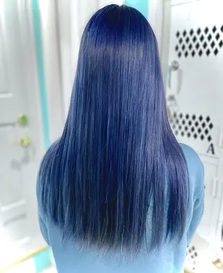 ロング 原 千景のヘアスタイル