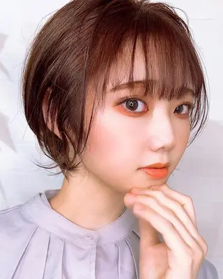 ショート カラー ヘアアレンジ Re:ta KANZOの眉毛・アイブロウイメージ