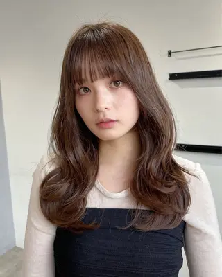 パーマ かわて きらたのヘアスタイル